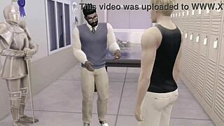 Toddy Gareth Ethan周六早男同三人行大屌