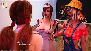 Exploring chick route in Being a Dik 226 hentai adventure.