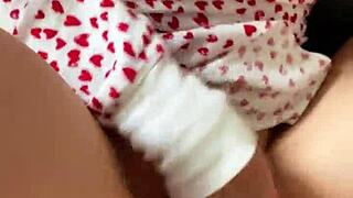 Hard Morning Sex with Lots of Cum on Petite Body