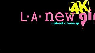 skinny teen blonde shows sexy body to father in law pov 😍