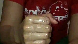 Big Cock Strokes Huge Load