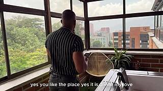 cheating latina wife with huge ass gets pounded hard at spa