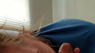 I sucked the hung stud till he cummed all over me, gagging and choking