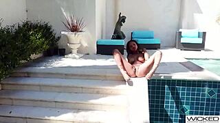 Tattooed Stepsister Cunt Slammed By Monster Black Cock