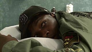 Huge Black Dick Sprays Cum on Doctor Lea Lexiss