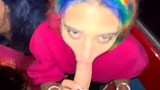 girls surprised guy with blowjob on public boat adventure