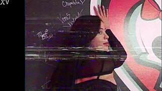 yo, rough pounding rei sky and jizzing on her stomach