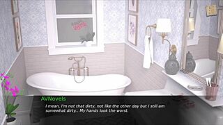 Dusklight Manor 134 Features Fat Curvy Character in Cute Outfit