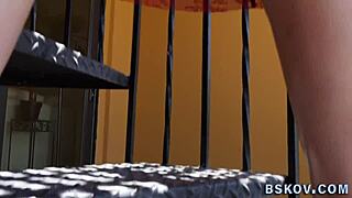 Can this blonde babe handle a monster cock in her pussy?