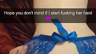 cheating cumslut richelle rose begs for creampie in real snapchat fuck