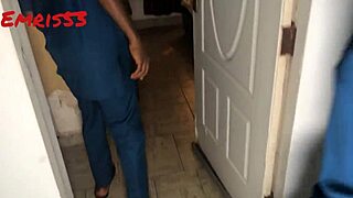 See through wife gets fucked rough by African stud