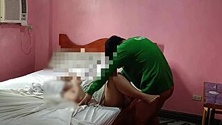 Hot Asian Chubby Pregnant Mom Banged Hard in Bedroom!