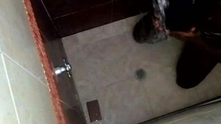 spying in shower bathroom on hot girlfriend