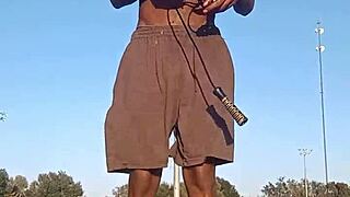 Can You Handle the Heat of This Stunning Workout Session?