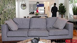 Izzy bell liv wild rips her rawdog in doggystyle.