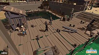 Ruby Saphire delivers an epic blowjob in Curse of Black Bone Ep1!