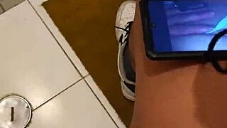 Friend's Mom Sucks Me Off With Her Thong