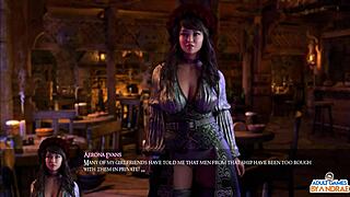 Ruby Saphire delivers an epic blowjob in Curse of Black Bone Ep1!