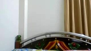 Pakistani Girl Strips on Webcam Fun