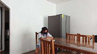 Prima seduces her master with ass shaking