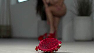 i'm crushing fruits with my bare feet and high heels in 4k, it's so hottt