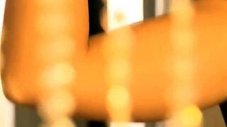 bollywood indian milf strips bare for sensual nude dance.