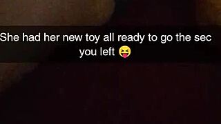 cheating cumslut richelle rose begs for creampie in real snapchat fuck