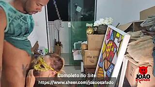 Married latina milf craves neighbor's big dick