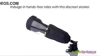 Ego X Stroking Masturbator With Suction Cup