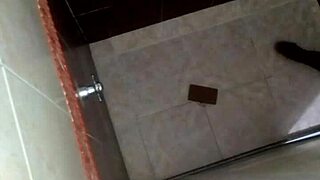 spying in shower bathroom on hot girlfriend