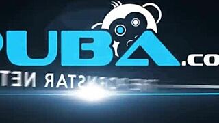 Hot Sex on White Couch with Johnny Nitro