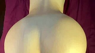 Fat babe bent over for doggy