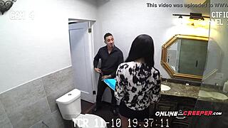 Gorgeous Bethany gets tied up and roughly banged by Bruno's monster cock