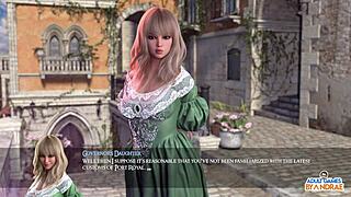 Ruby Saphire delivers an epic blowjob in Curse of Black Bone Ep1!