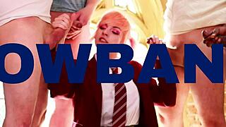 You creampie blonde teen in lingerie?