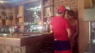 brunette milf getting pounded doggystyle with that big ass shaking... 🔥