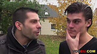 Chubby French Lady Picked Up For Intense Assfucking