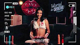 Young Asian Babe With Big Ass Blowjob In California