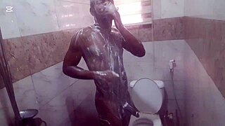 Women show respect for each other's sweet pussies in homemade video.