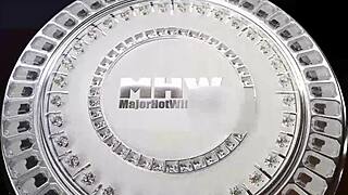 Nina Dolci Rides Rome Major's Cock Hard. Busty Milf Gets Jizzed in Hot Interracial Action!