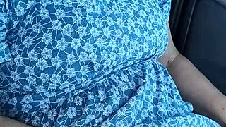 i'm wanking in the public carpark and someone's coming