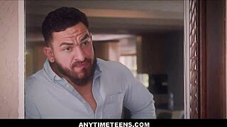 tiny asian teen is freeuse sex to pay debt - paisley paige peter green