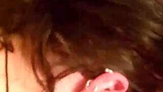 Kandy Kane, The Sri Lankan Housewife, Gives A Deepthroat Blowjob