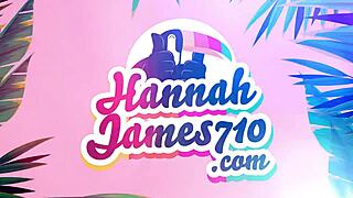 Hannahjames710 tries on agent provocateur lingerie, showing cameltoe, ass, and tits