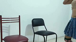 Crazy Latina Dances Erotically, Shaking Ass and Flashing at Step Sister's House!