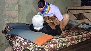 yo, ever seen a desi step sister get wild in the bathroom like this?