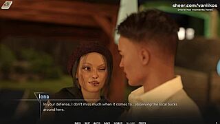 hot teen gives blowjob in hentai game