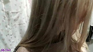 completely caught giving blowjob in dressing room with letty black