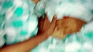 Cute Indian bhabhi in stockings bangs hard with sister watching!