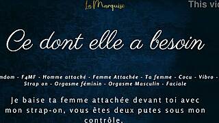 She humiliates him in their French couple dynamic.